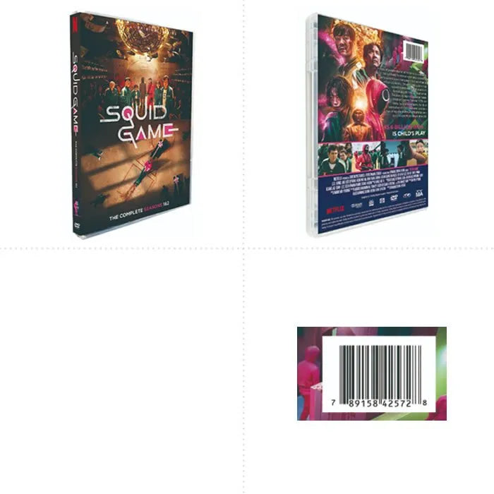 Squid Game Complete Series Seasons 1-2 (Blu-ray)