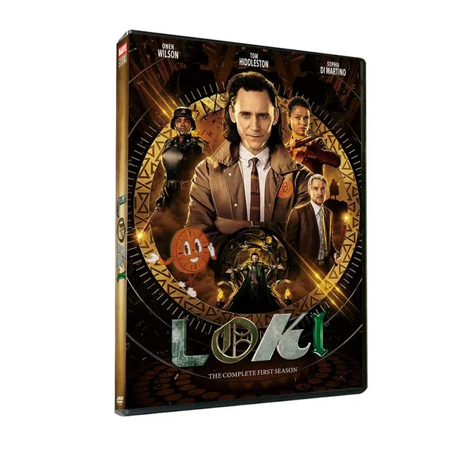 Loki Complete Series Seasons 1-2 (DVD), Marvel Studios, Action & Adventure