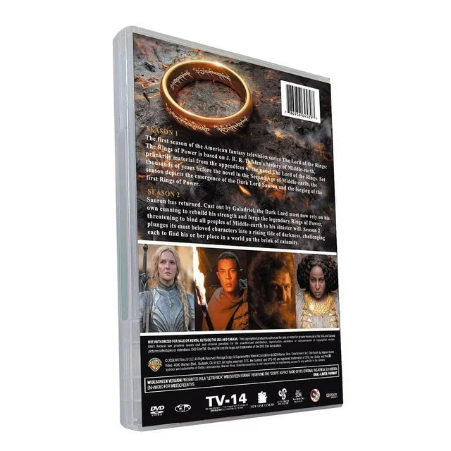 The Lord of the Rings: The Rings of Power Complete Series Seasons 1-2 (DVD)
