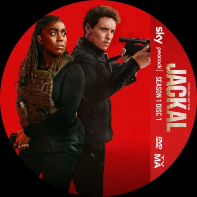 The Day of the Jackal Season 1 (DVD), Showtime, Thriller