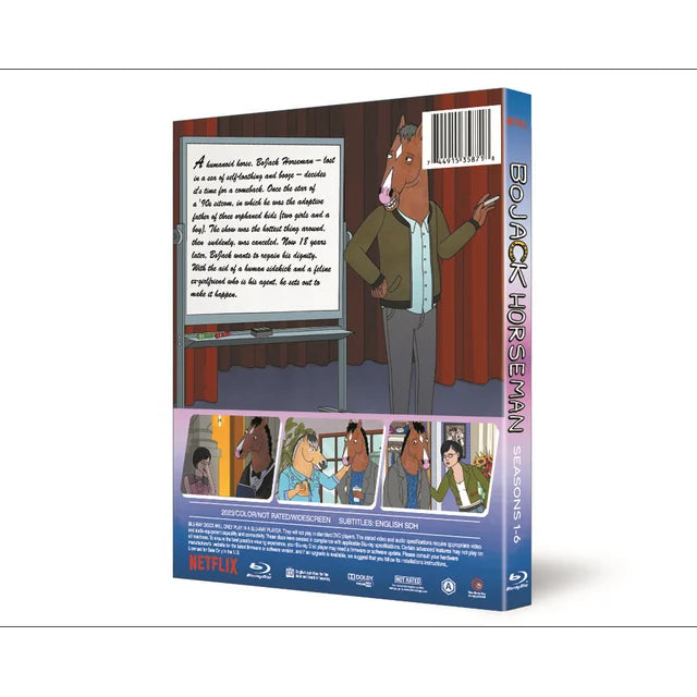 Bojack Horseman Complete Series Seasons 1-6 (Blu-ray)