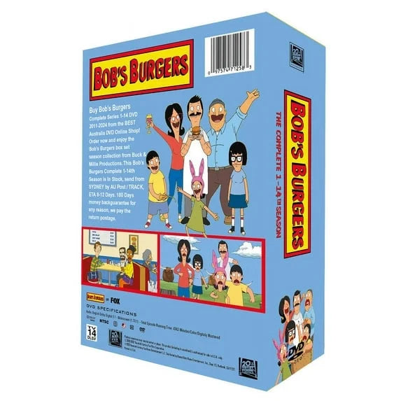 Bob's Burgers: The Complete Seasons 1-14 (DVD)
