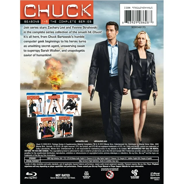 Chuck Season One - Season Five [Blu-ray]