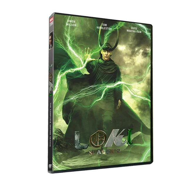 Loki Complete Series Seasons 1-2 (DVD), Marvel Studios, Action & Adventure