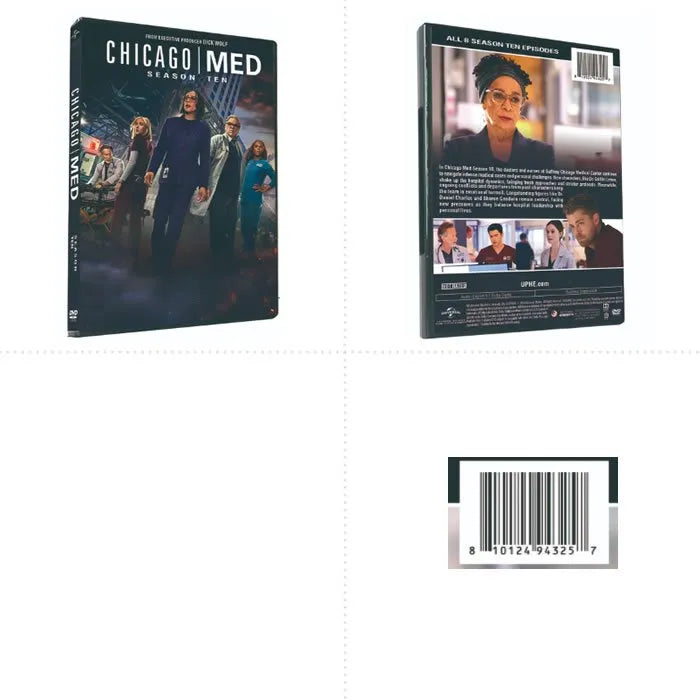 Chicago Med - Complete Season 10 Dvd Box