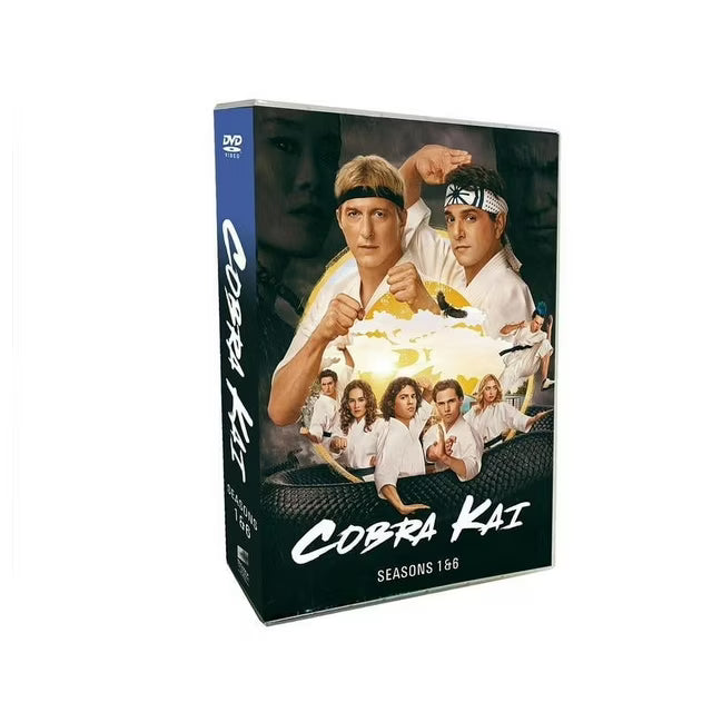 Cobra Kai Complete Series Seasons 1-6 (DVD),