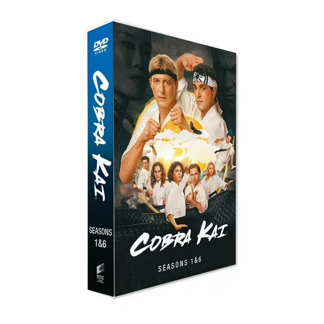 Cobra Kai Complete Series Seasons 1-6 (DVD),
