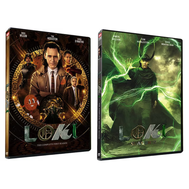 Loki Complete Series Seasons 1-2 (DVD), Marvel Studios, Action & Adventure