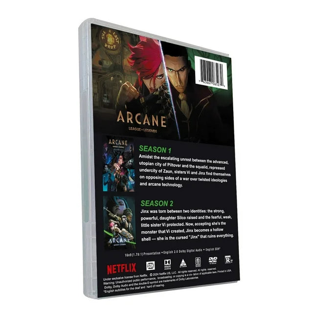 Arcane League Of Legends Complete Series Seasons 1-2