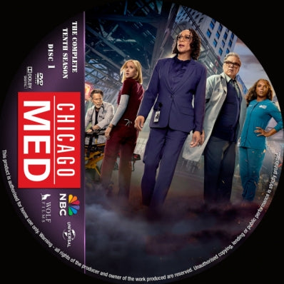 Chicago Med - Complete Season 10 Dvd Box