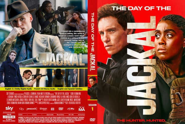 The Day of the Jackal Season 1 (DVD), Showtime, Thriller