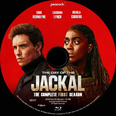 The Day of the Jackal Season 1 (DVD), Showtime, Thriller